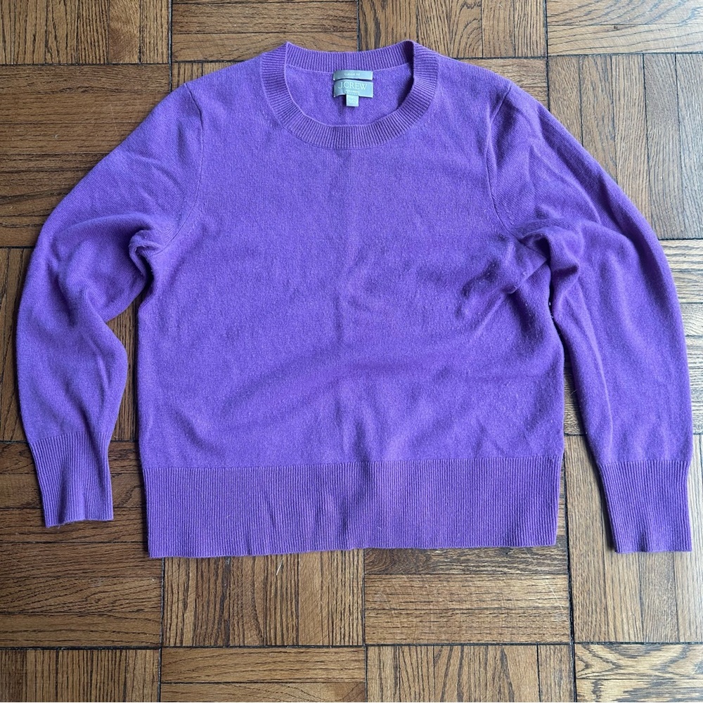 J.Crew Cashmere Classic Fit Sweater medium